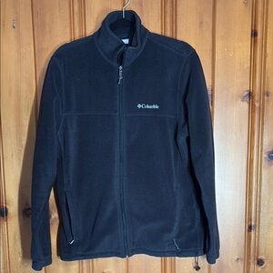 Columbia Black Performance Jacket Full-Zip Fleece